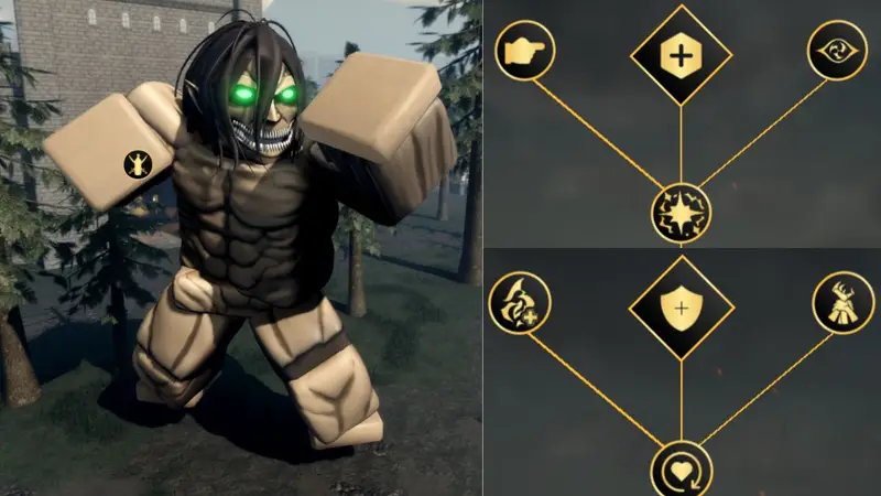 Roblox Attack on Titan Revolution Skill Trees