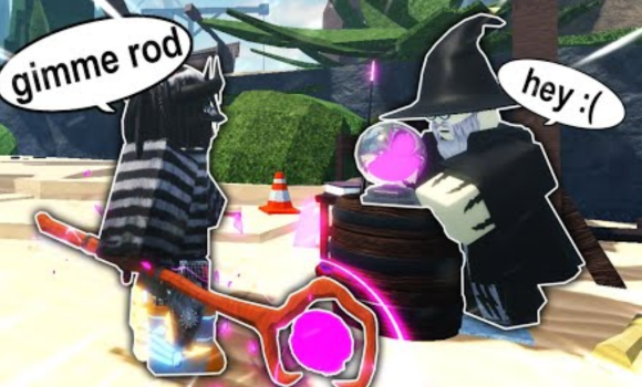 Merlin Staff Rod in Fisch